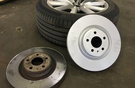 Замена тормозных дисков и колодок Ауди А6 AllRoad